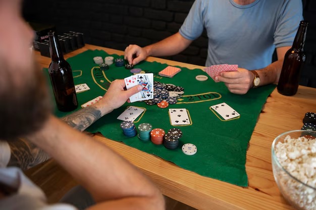 Live dealer blackjack table with multi-camera feed